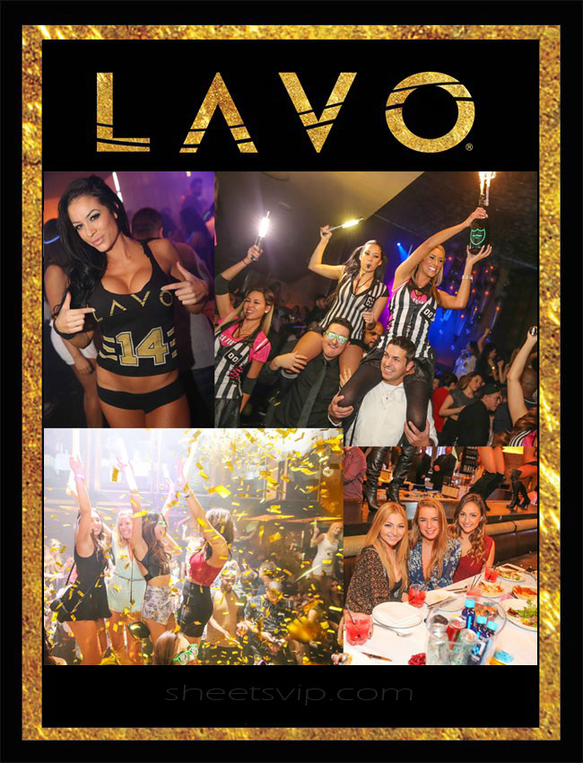 Lavo Brunch table reservations and guest list